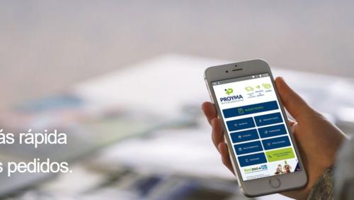 Nueva APP de PROYMA. Disponible para IOS y Android